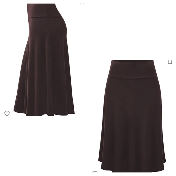 Old Navy Dresses & Skirts - Chocolate brown old navy a line skirt